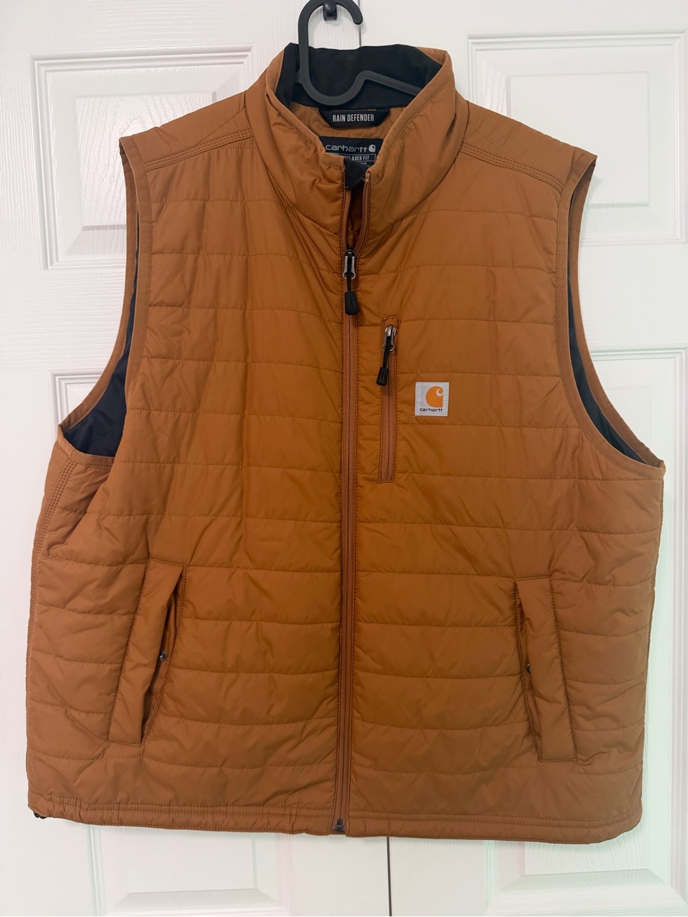 Carhartt Quilted Insulated Vest in Carhartt Brown